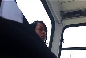 Seksi berkova vilkuv buss 6 linna piltide seksi ja linna